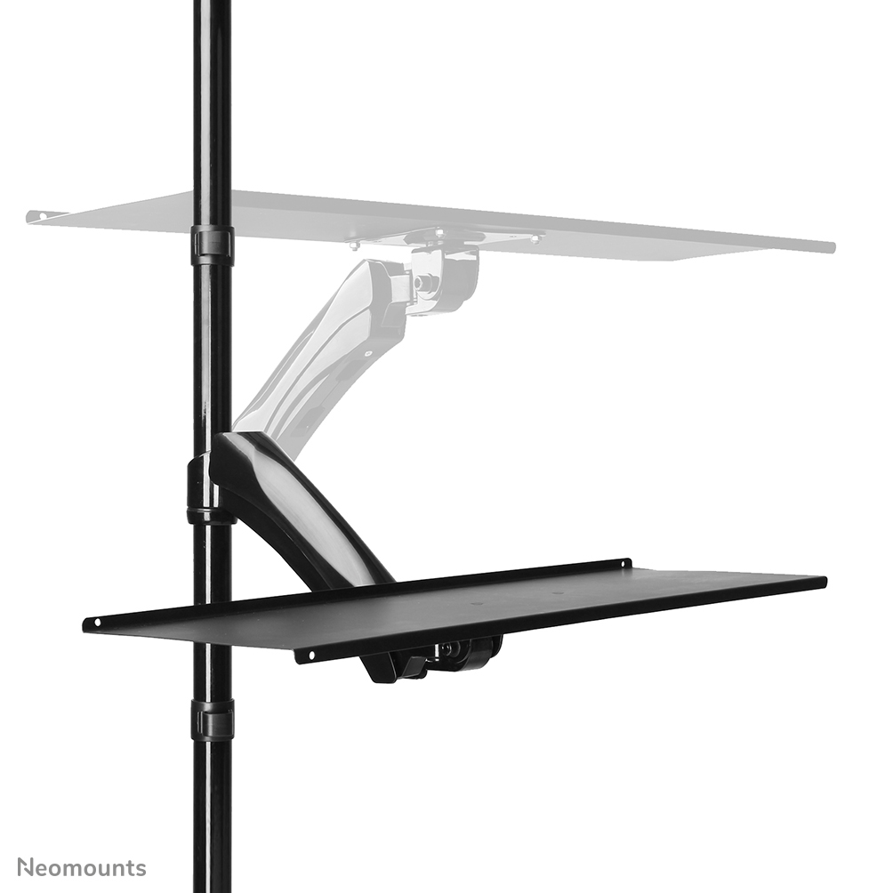 Neomounts FPMA-D500KEYB Sit-stand workstation desk 10-27" - gas spring